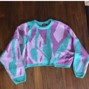 Fun Crop Sweater
